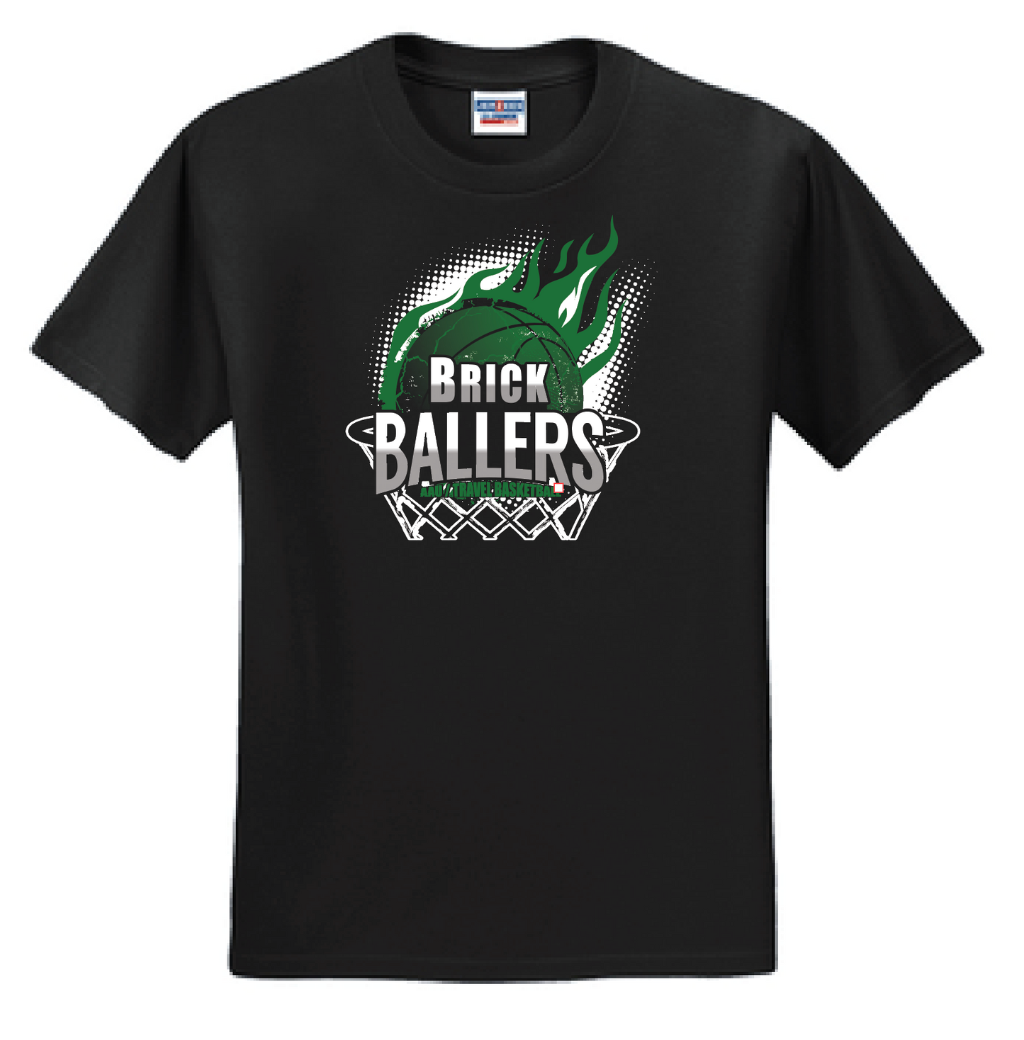 BRICK BALLERS - T-Shirt - 50/50 cotton/poly