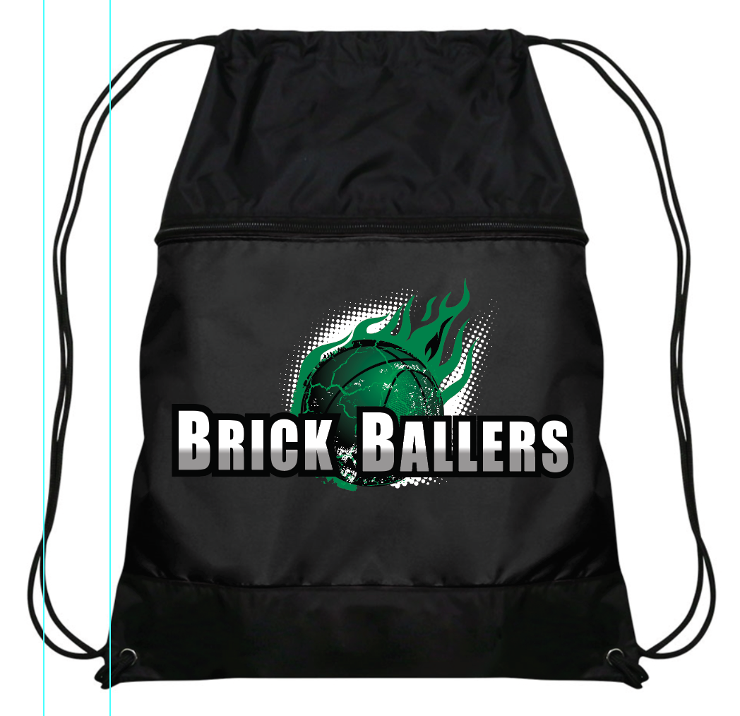 BRICK BALLERS- DRAWSTRING SACKPACK - TBE73