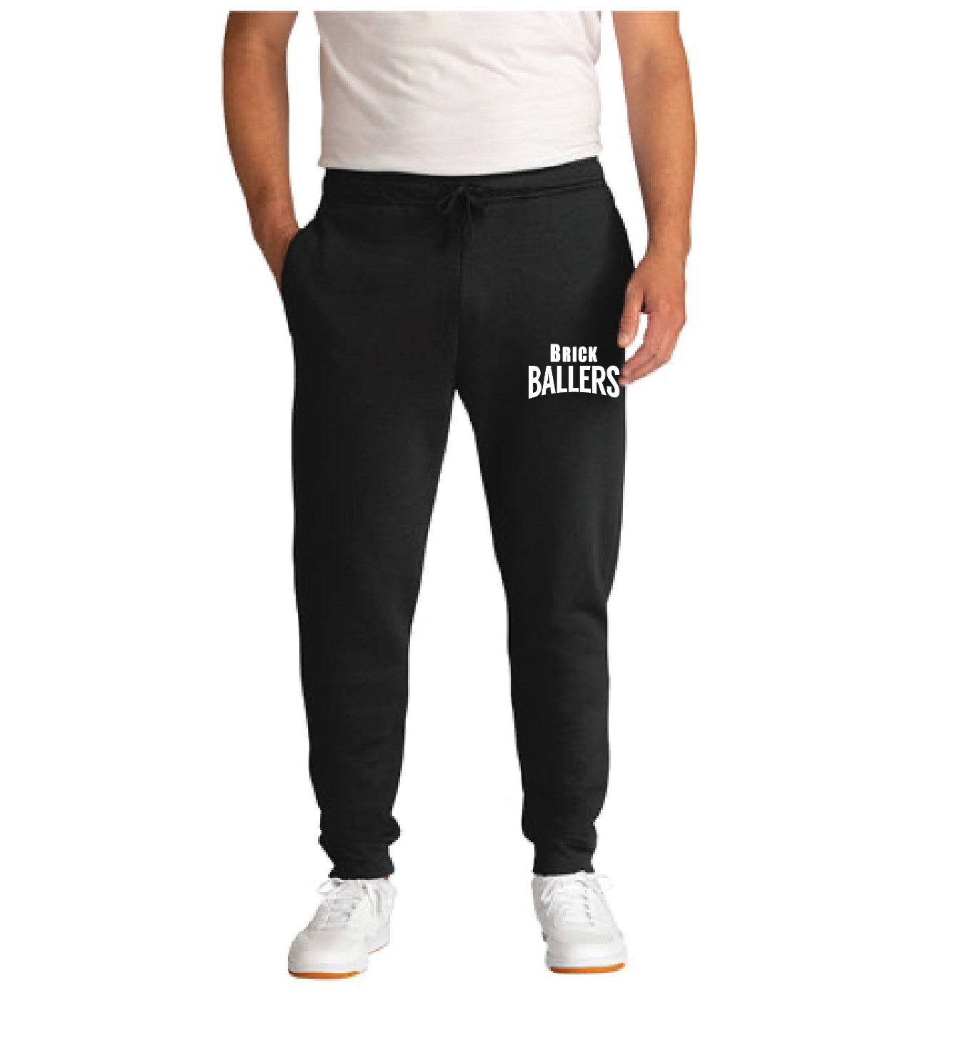 BRICK BALLERS- Fleece Joggers (adult only) pc78j