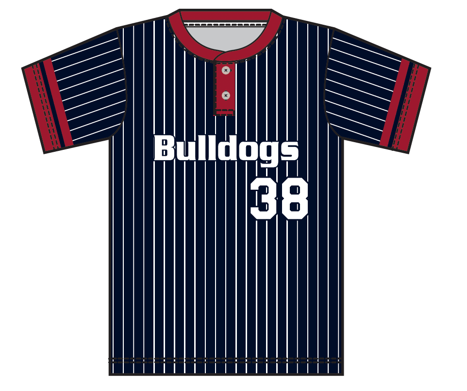 * Coach Lizardi 17U/8U HOME Blue Stiped Uniform* -"Fall 2025"