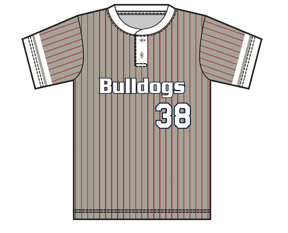 * Coach Lizardi 17U/8U AWAY Grey Stiped Uniform* -"Fall 2025"