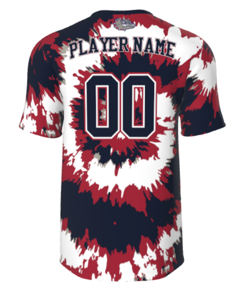 *BULLDOG TYE-DYE T-SHIRT* - TBJBST8