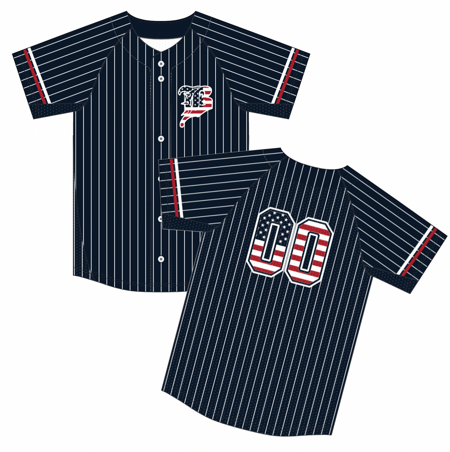 Coach Schweizer Uniform -"Striped Jersey"