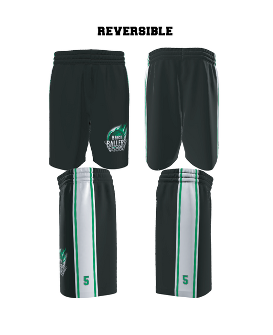 BRICK BALLERS - Player Shorts - Reversible