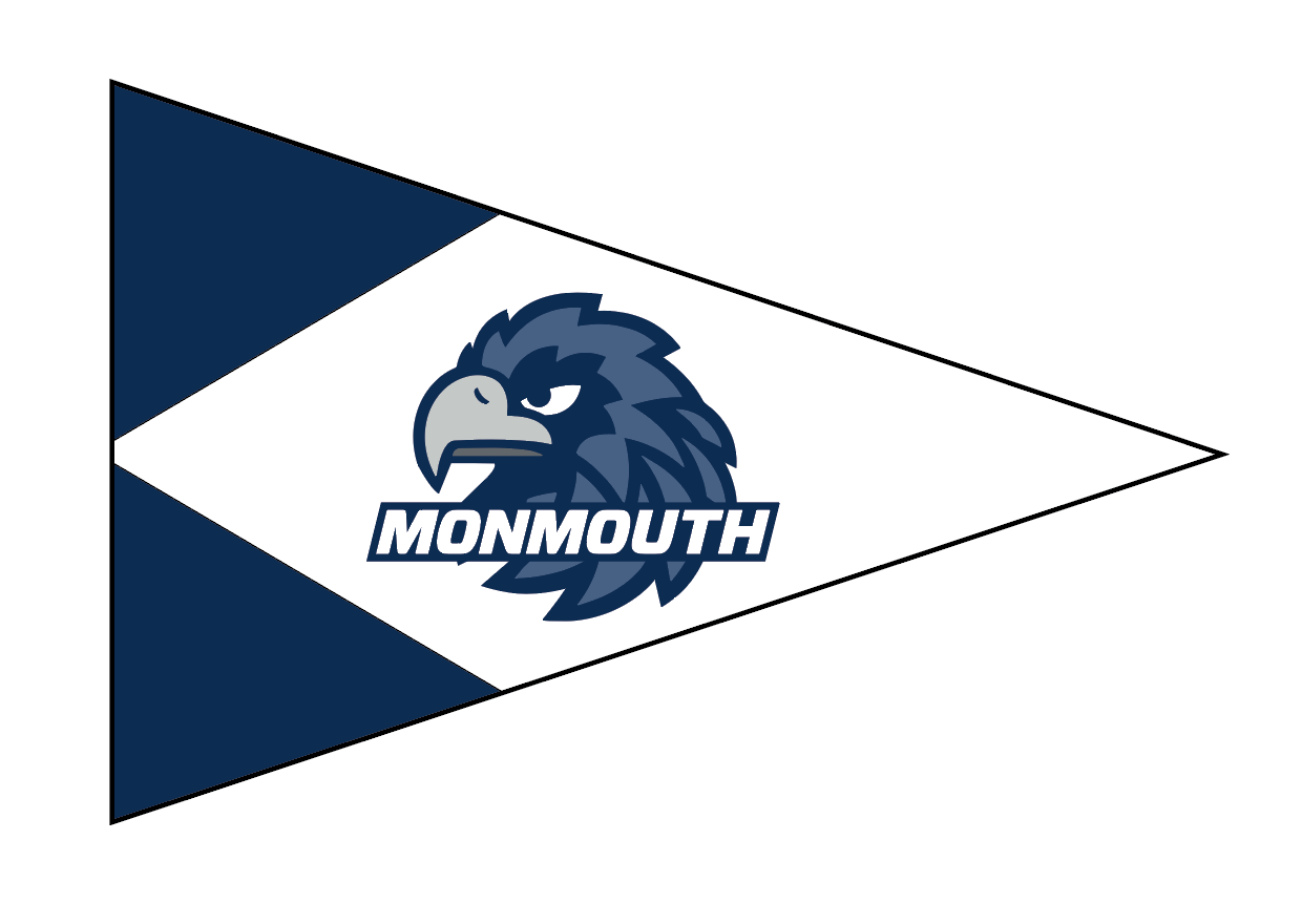 Monmouth Sailing- Flag 12" X 18"