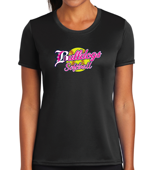 Bulldog Softball - Woman's Performance T-SHIRT