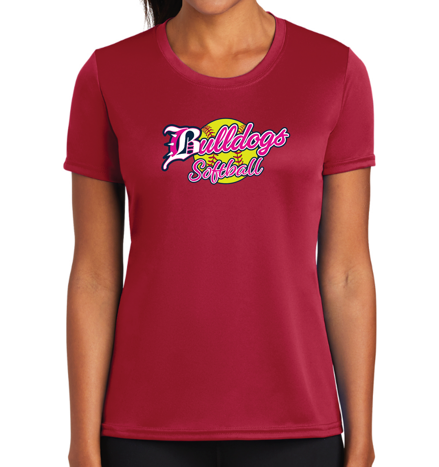 Bulldog Softball - Woman's Performance T-SHIRT
