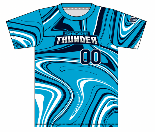 * Shore Thunder Crew T-Shirt Swirl *- TBJBST8