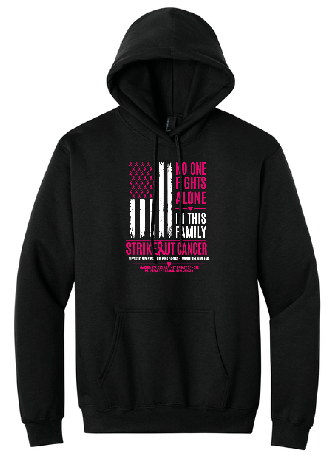Strike OUT Cancer - Hoodie (deadline 9/11, delivery date 10/5-9)