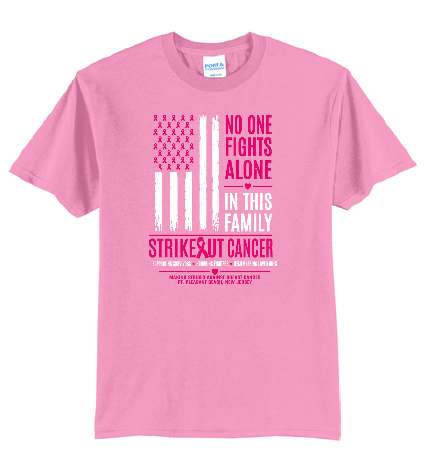 Strike OUT Cancer - T-Shirts (deadline 9/11, delivery date 10/5-9)