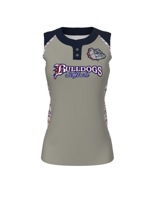 Bulldog Softball - GAME JERSEY- (Coach Carolyn)