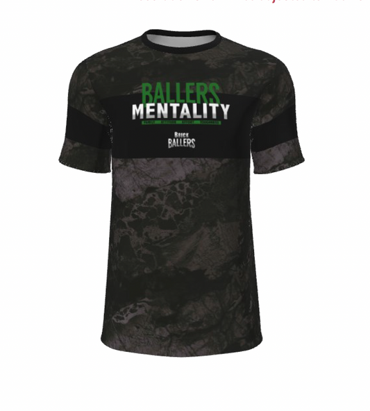 BRICK BALLERS - Mentality T-Shirt -Polyester/Sublimation