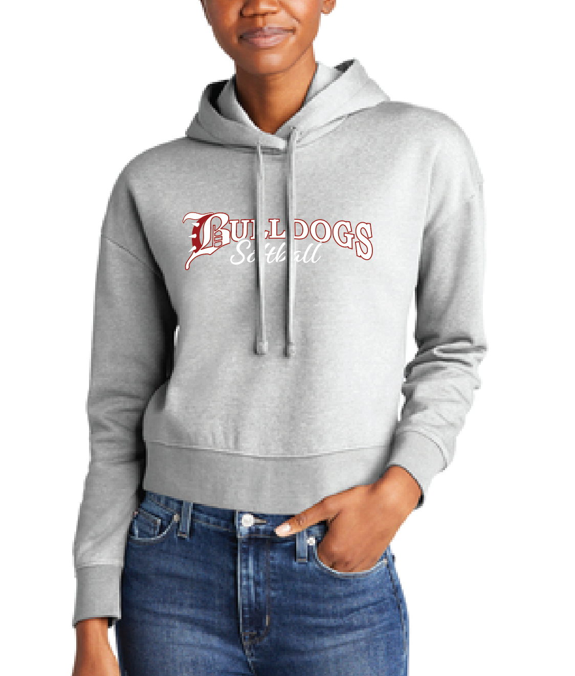 Bulldog Softball - WOMANS FLEECE HOODIE