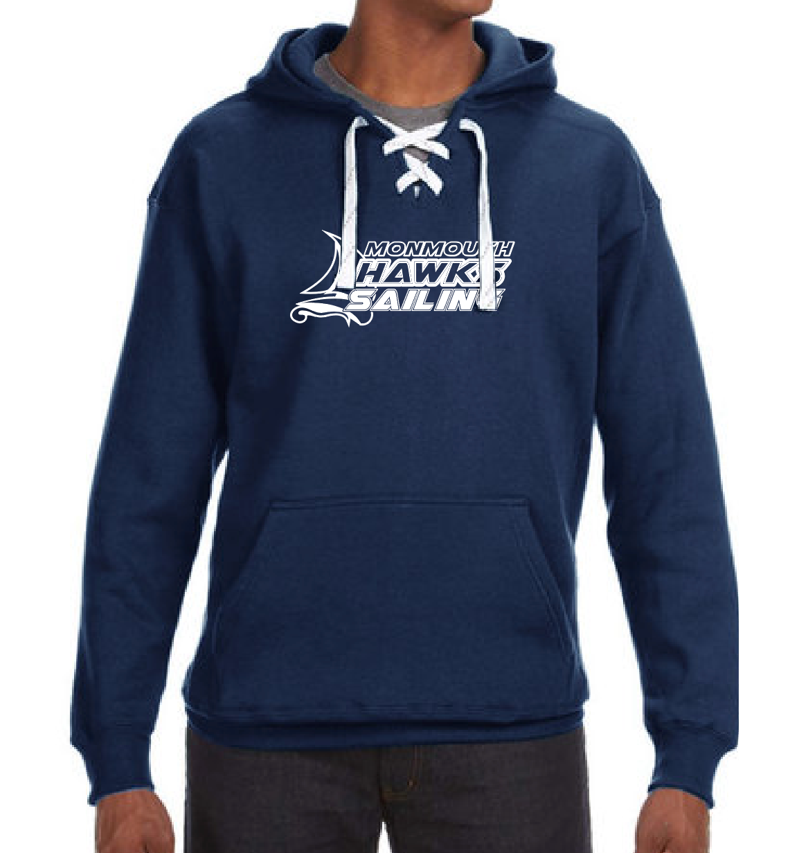 Monmouth Sailing- Sport Lace Hooded Sweatshirt