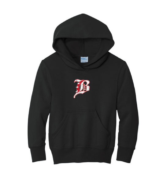 Brick Bulldogs- "B" Hoodie