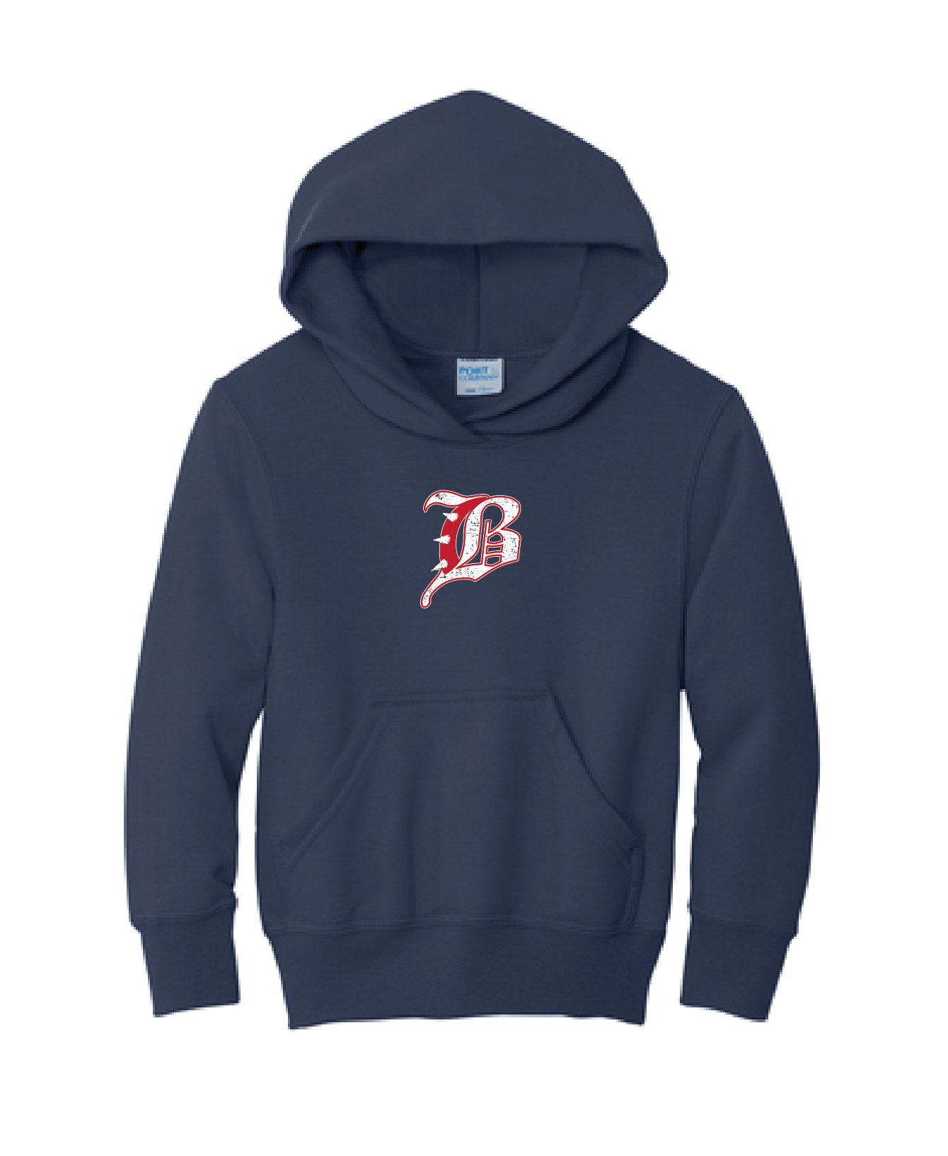 Brick Bulldogs- "B" Hoodie