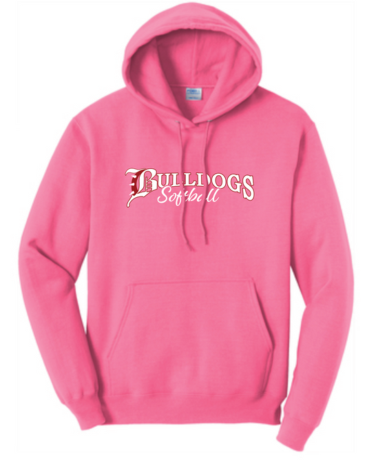 Bulldog Softball - Hooded Sweatshirt