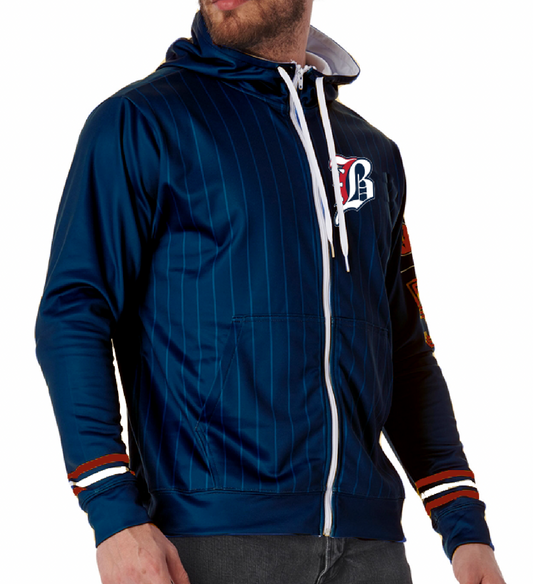* BULLDOG ZIP HOODIE * - TBJFLZH1