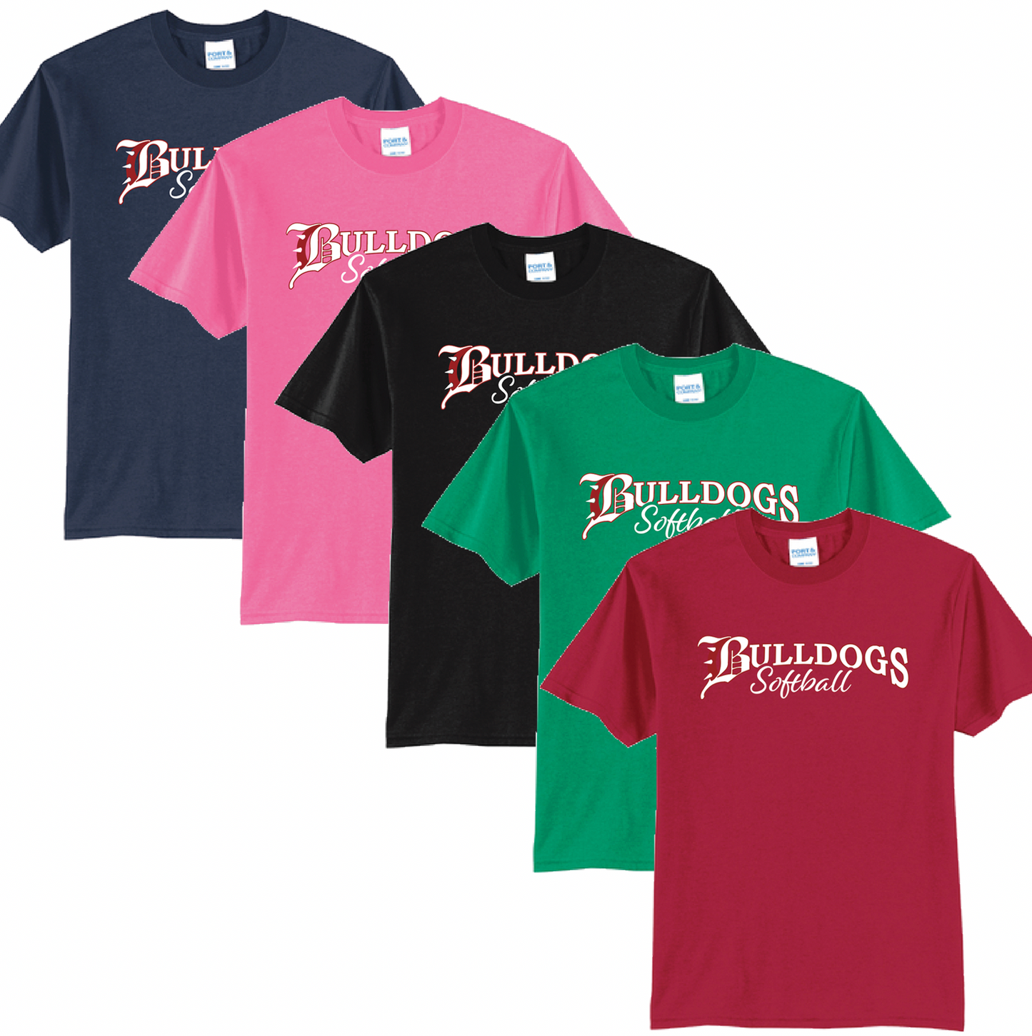 Bulldog Softball - T-SHIRT pc55