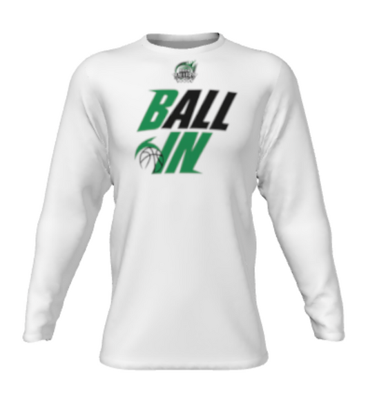BRICK BALLERS - 2026 Warm Up- Long Sleeve T-Shirt Polyester/Sublimation