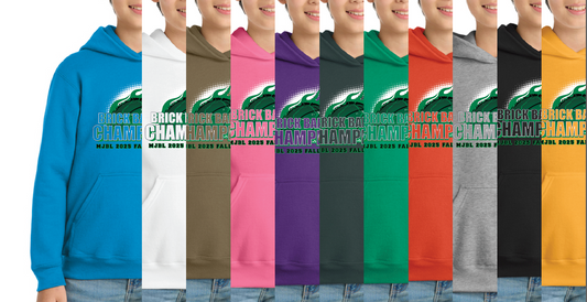 Brick Ballers  ** 2025 FALL Champion ** Hoodie