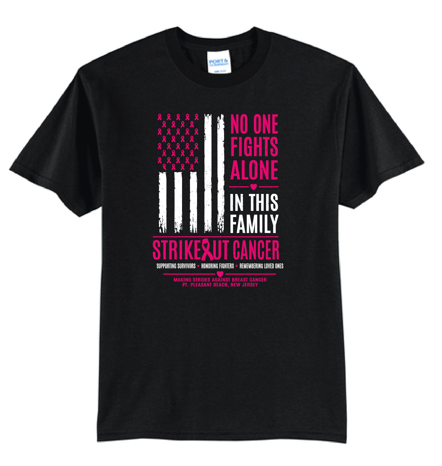 Strike OUT Cancer - T-Shirts (deadline 9/11, delivery date 10/5-9)