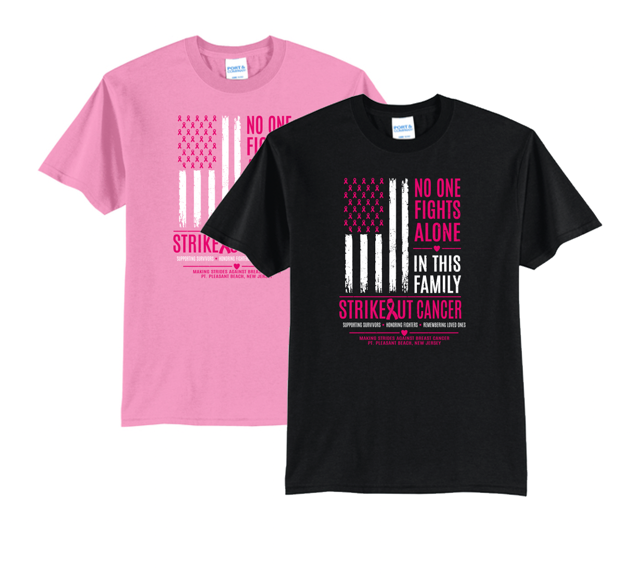 Strike OUT Cancer - T-Shirts (deadline 9/11, delivery date 10/5-9)