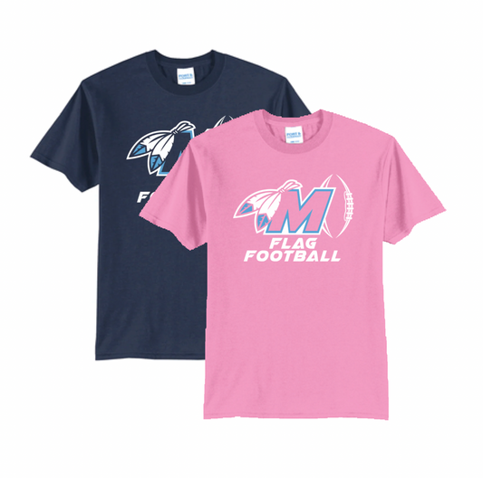 MYAA - Flag Football T- Shirt (Flag FB Design)