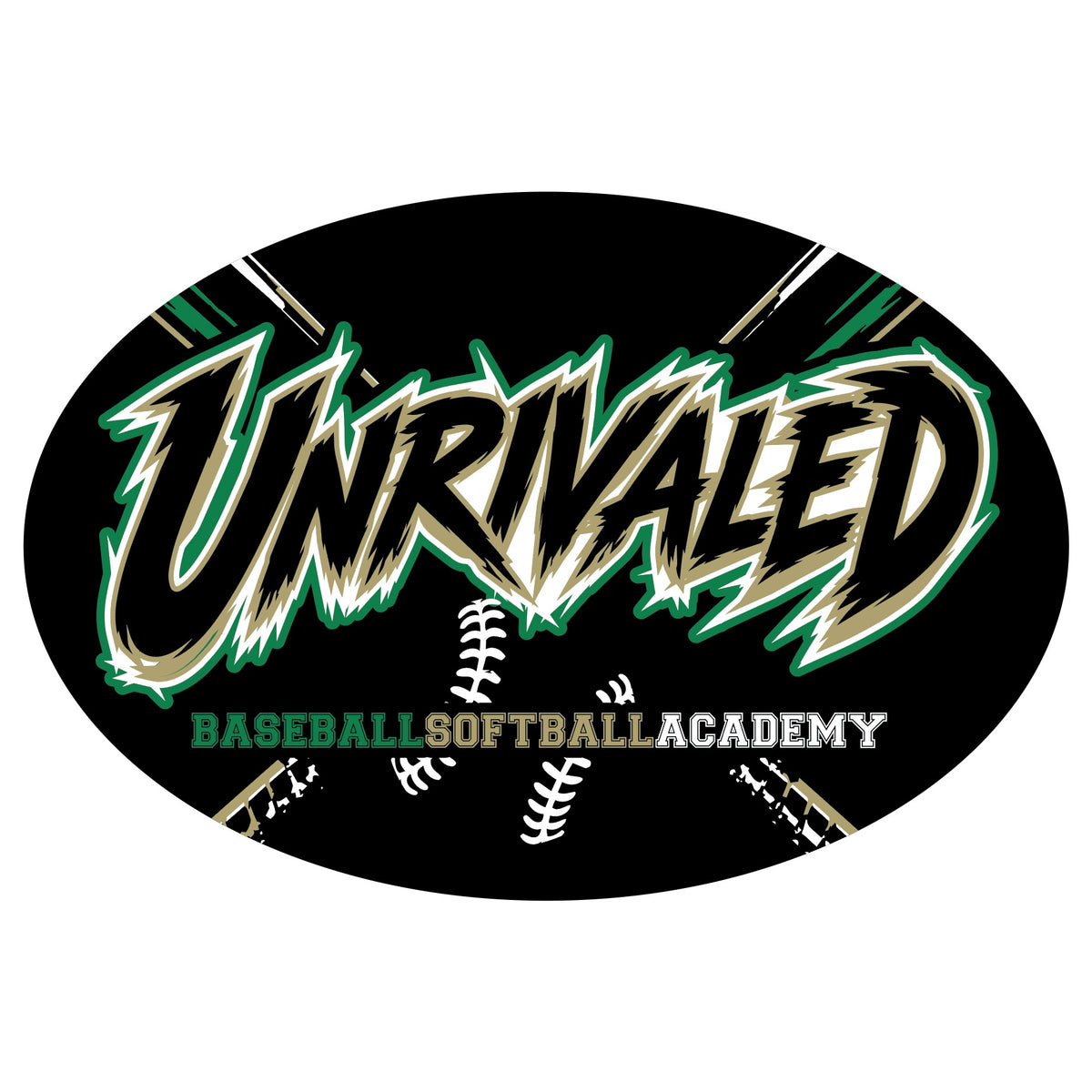 UNRIVALED - 4x6 OVAL CAR MAGNET
