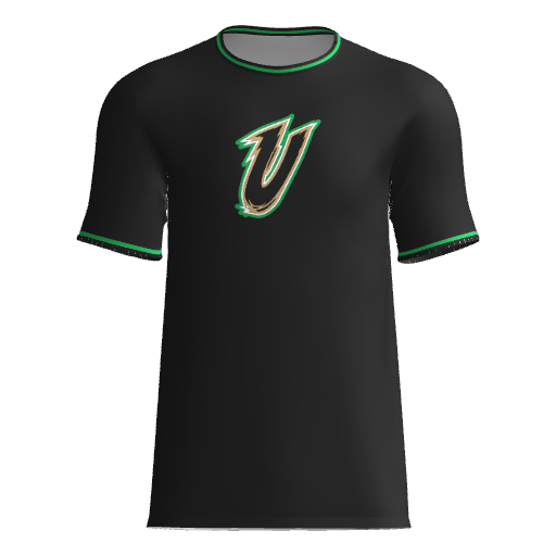 UNRIVALED - BLACK PRACTICE T-SHIRT